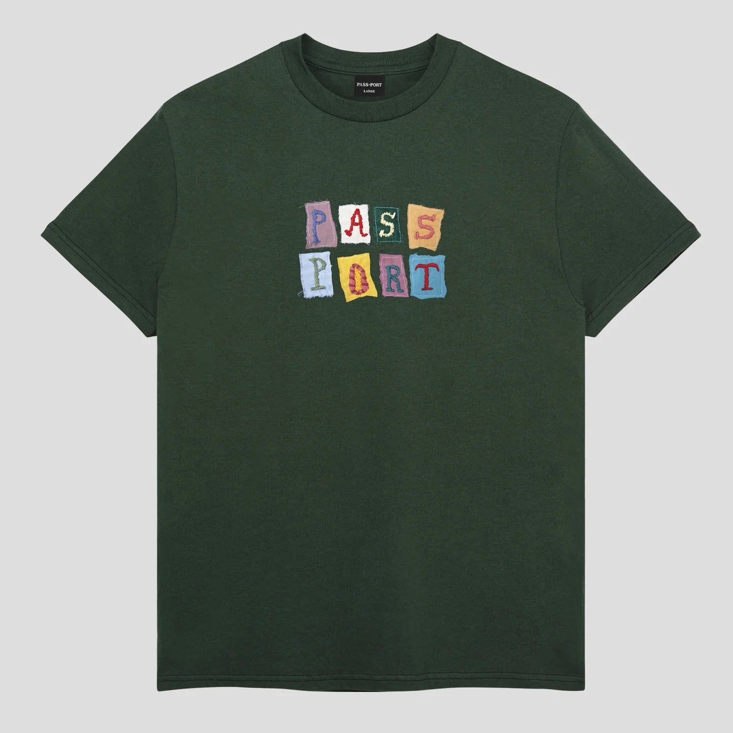 PASS~PORT PATCHWORK T-SHIRT