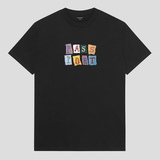 PASS~PORT GX1000 PATCHWORK T-SHIRT